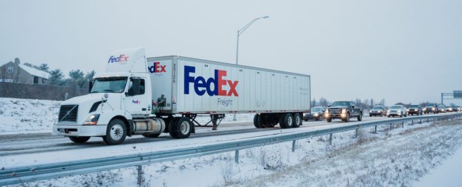 winter weather effect on freight logistics