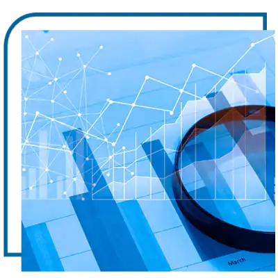 growth and magnify glass