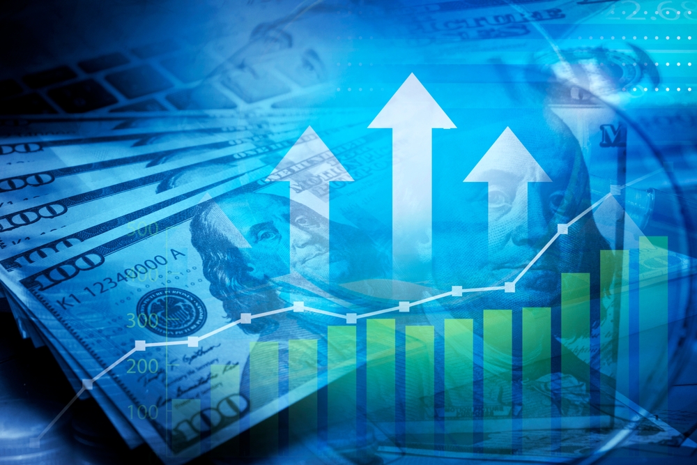 Financial Interest Rate Hikes Concept