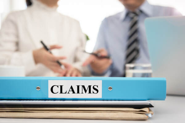 Claims Document Folder In Meeting Room
